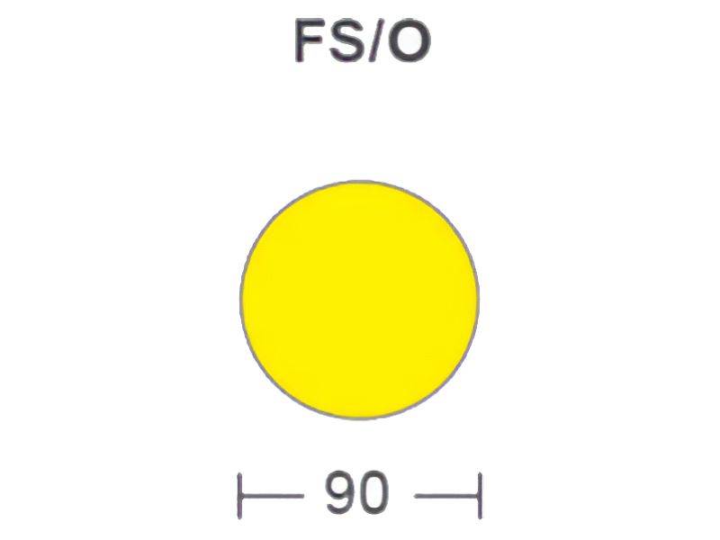 Circle Floor Signal Markers