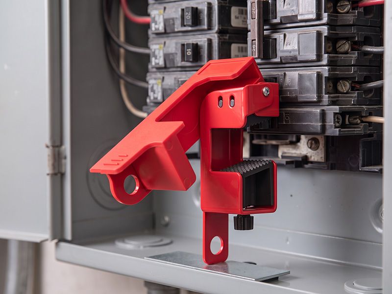 Circuit Breaker Aluminium Lockout