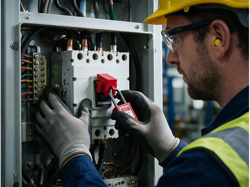 Clamp-On Breaker Lockout