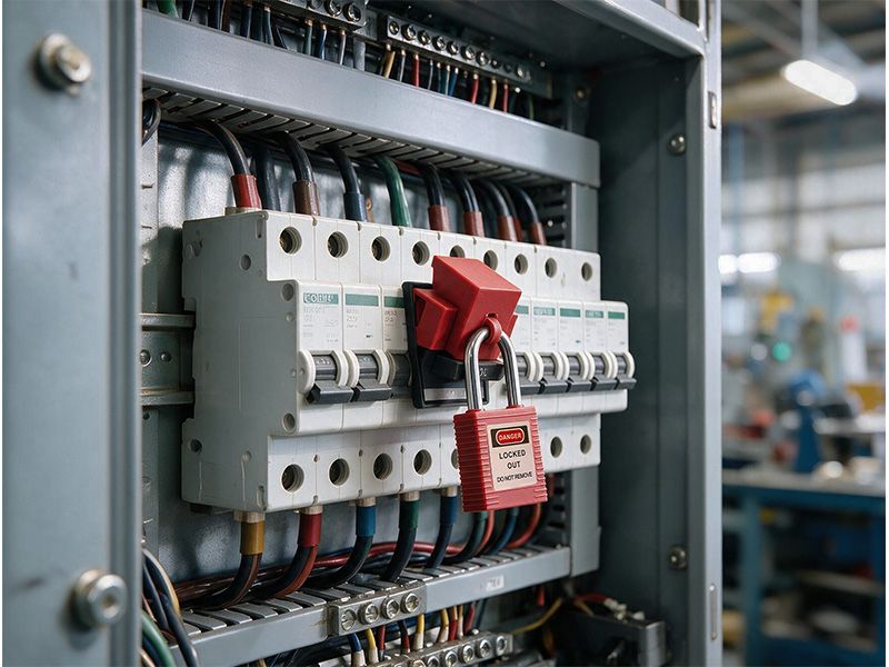 Clamp-On Breaker Lockout