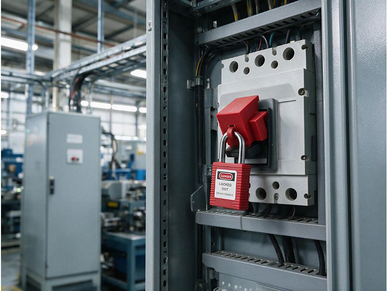 Clamp-On Breaker Lockout