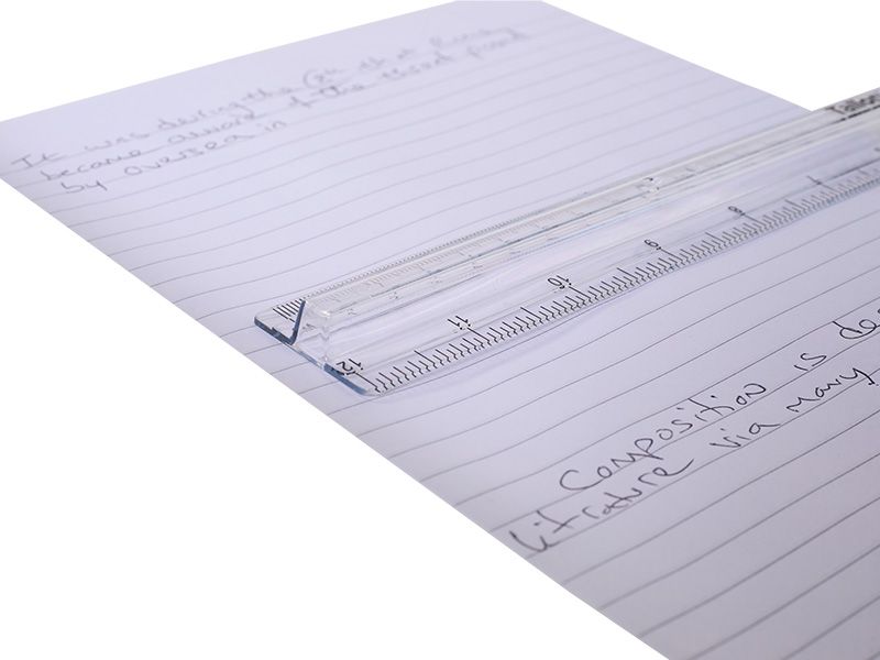 Clear Plastic Ruler