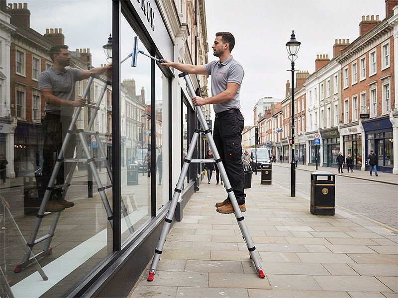 Convertible Telescopic Ladder
