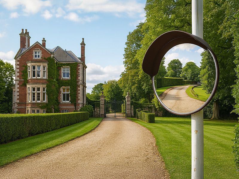 Convex Traffic Mirror