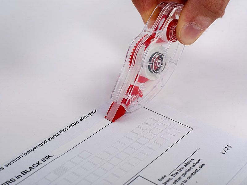 Correction Tape