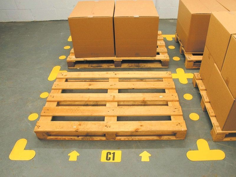 Cross Floor Signal Markers