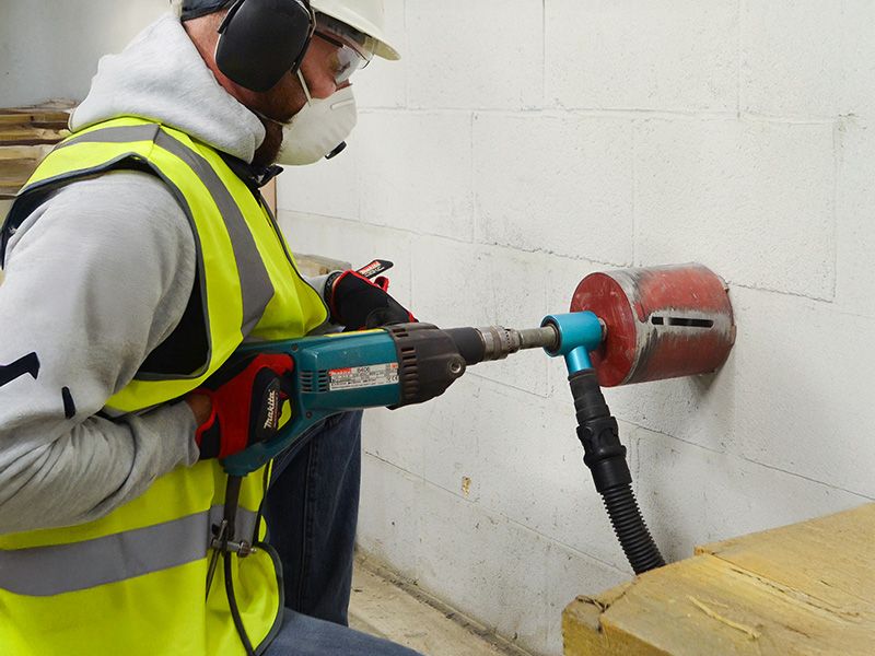 Diamond Core Hammer Drill