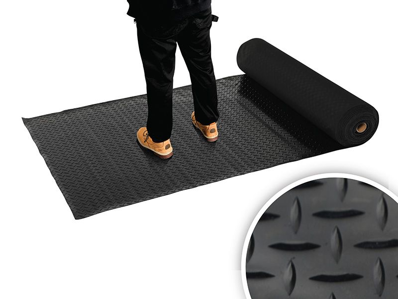 Diamond Rubber Matting Roll