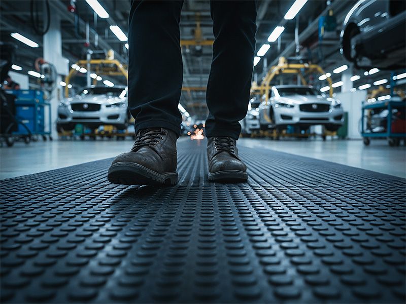 Dotted Rubber Matting Roll