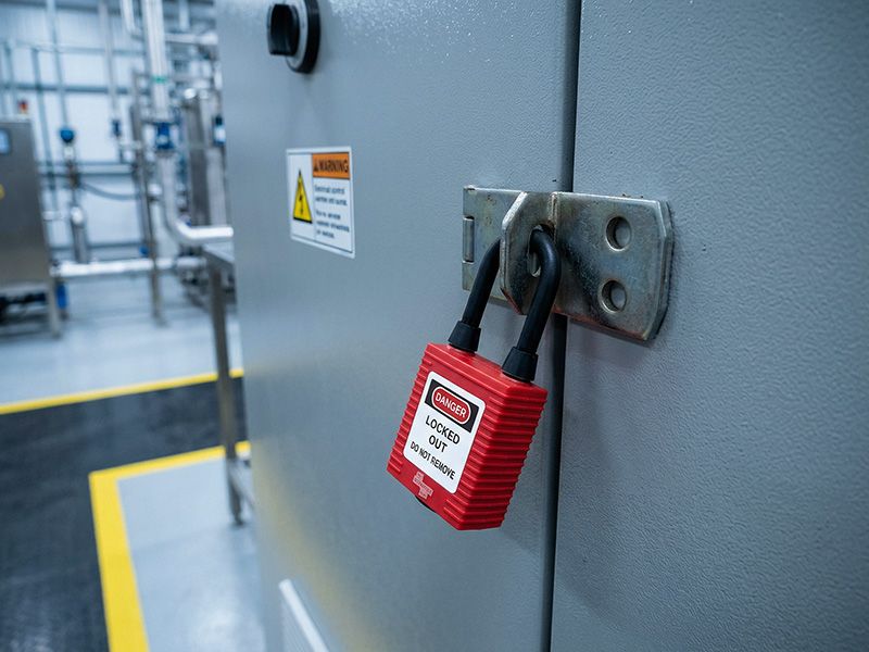 Dustproof Nylon Safety Padlock