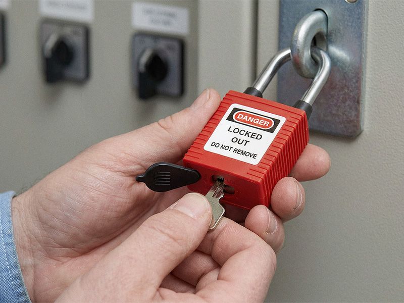 Dustproof Steel Safety Padlock