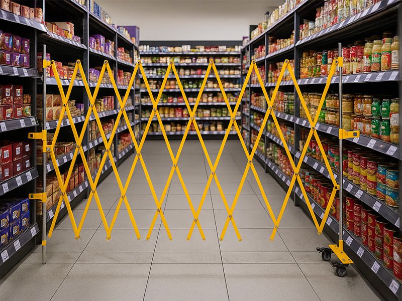 Expanding Aisle Barrier