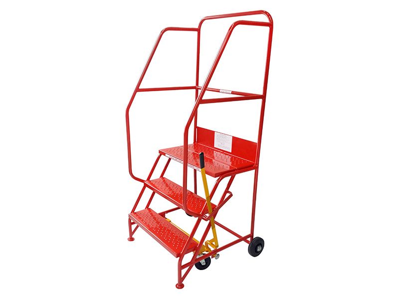 Extra Wide Industrial Stairs