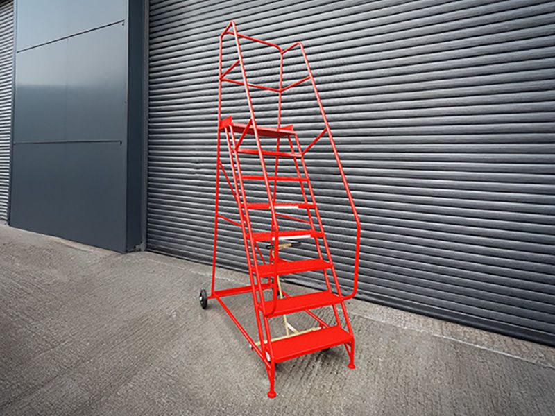 Extra Wide Industrial Stairs