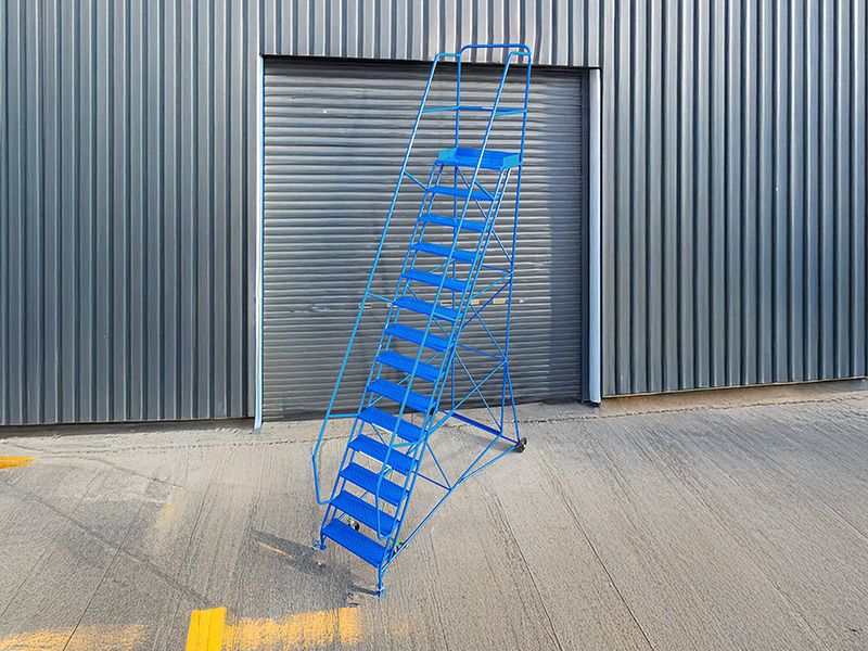 Extra Wide Industrial Stairs