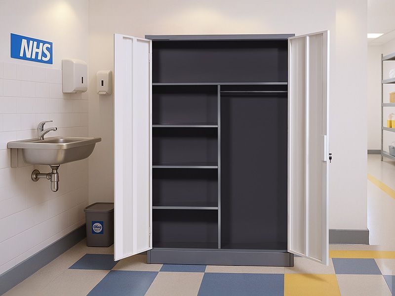 Extra Wide Metal Cabinet