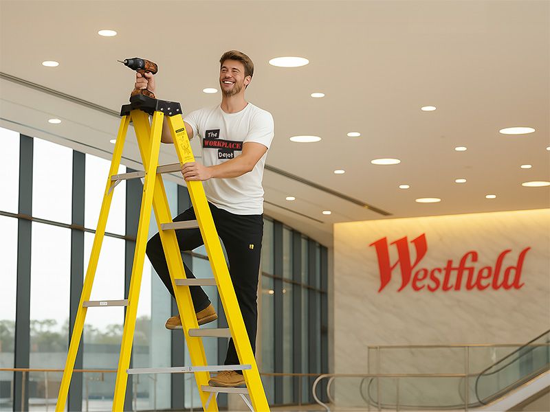 Fibreglass Step Ladder