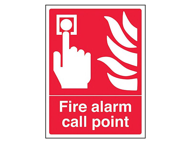 "Fire Alarm" Fire Safety Equipment Sign
