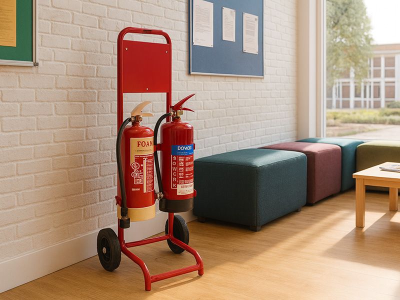 Fire Extinguisher Trolley