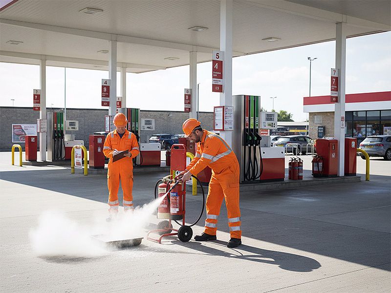 Fire Extinguisher Trolley