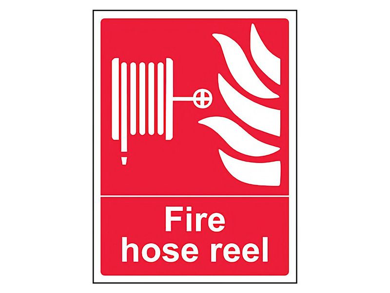 "Fire Hose Reel" Fire Safety Equipment Sign