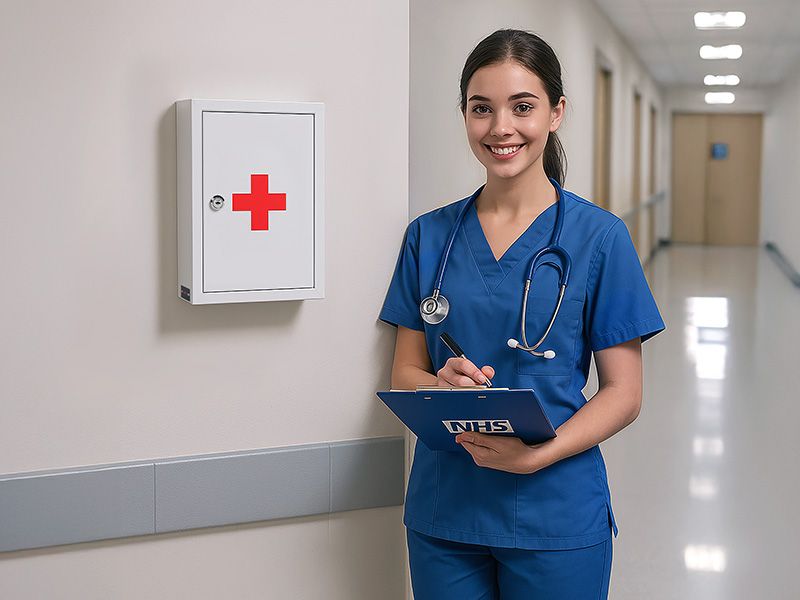 First Aid Lockable Cabinet