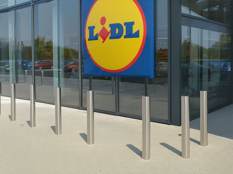 Fixed Stainless Steel Bollard