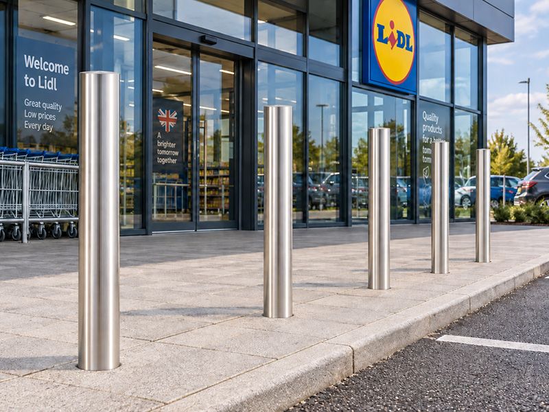 Fixed Stainless Steel Bollard