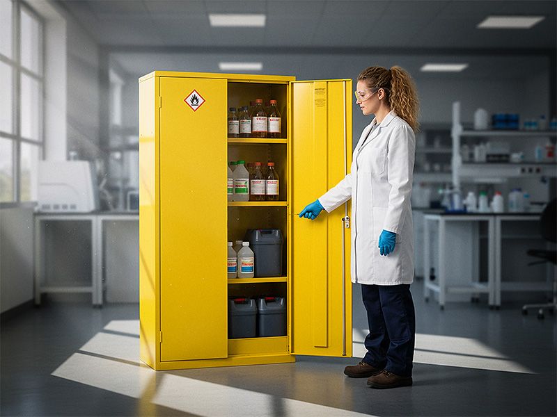 Flammable Chemical Cabinet