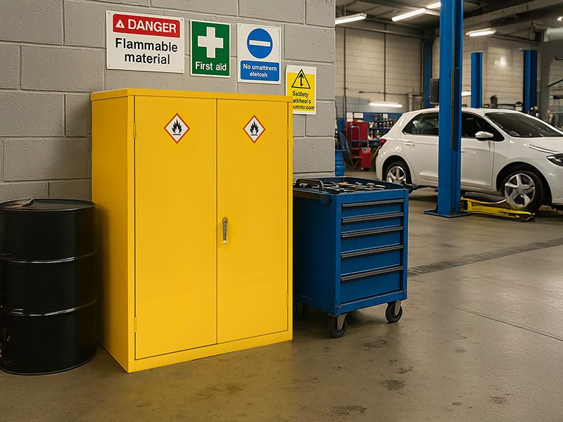 Flammable Goods Storage Cabinet