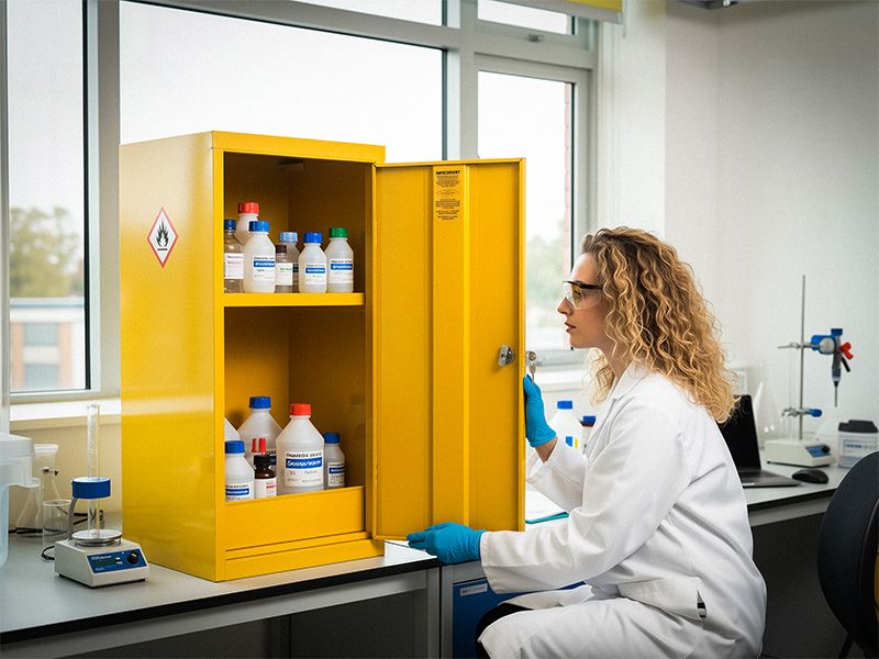 Flammable Liquid Storage Cupboard