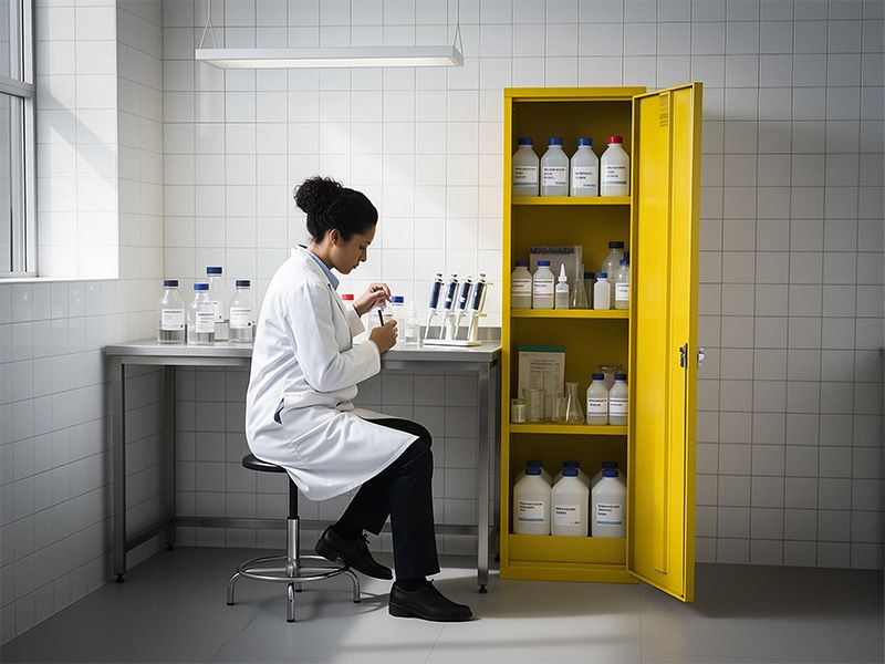 Flammable Storage Locker