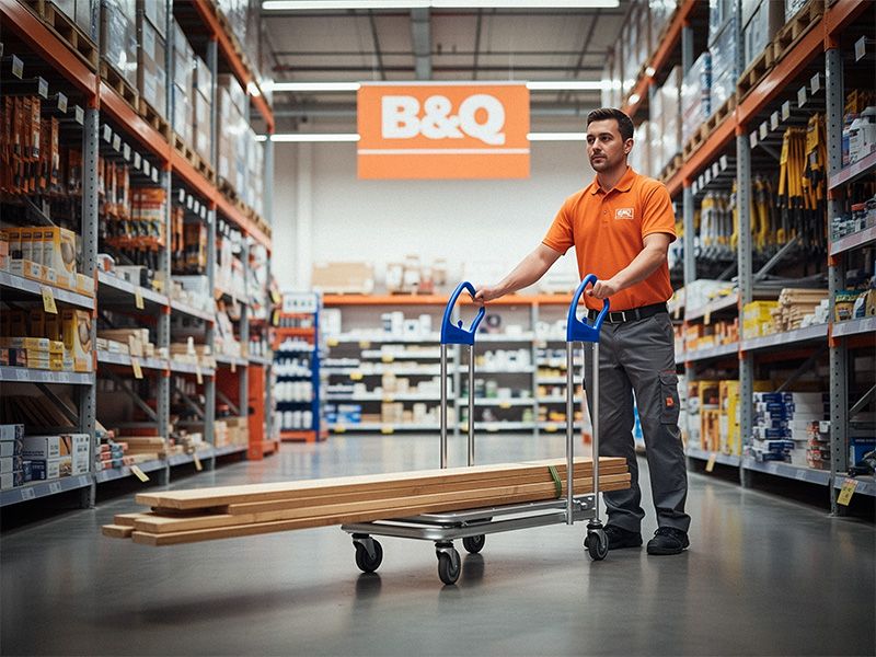 Flatbed Retail Trolley