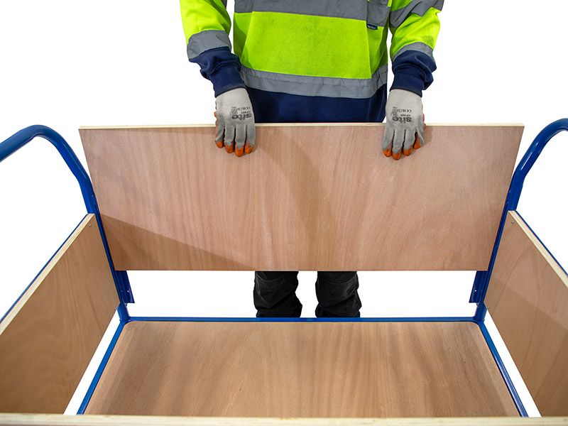 Flatbed Trolley with Sides