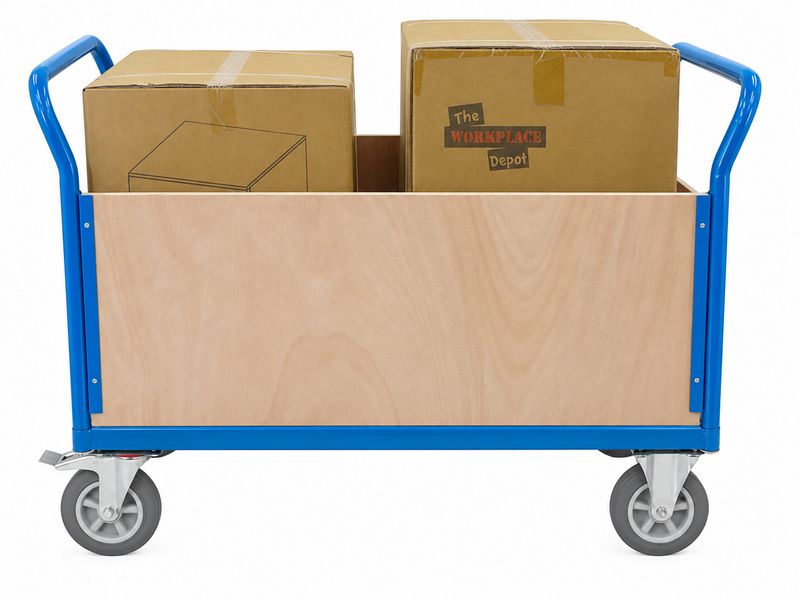 Flatbed Trolley with Sides