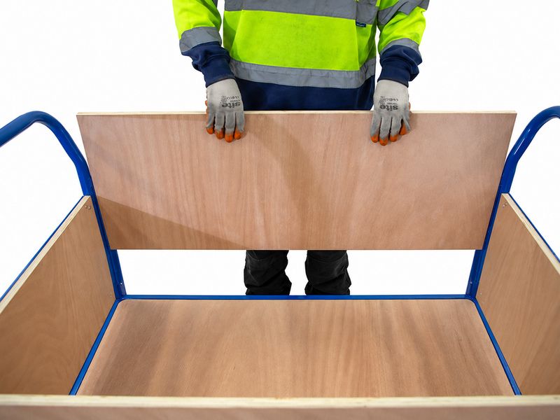 Flatbed Trolley with Sides