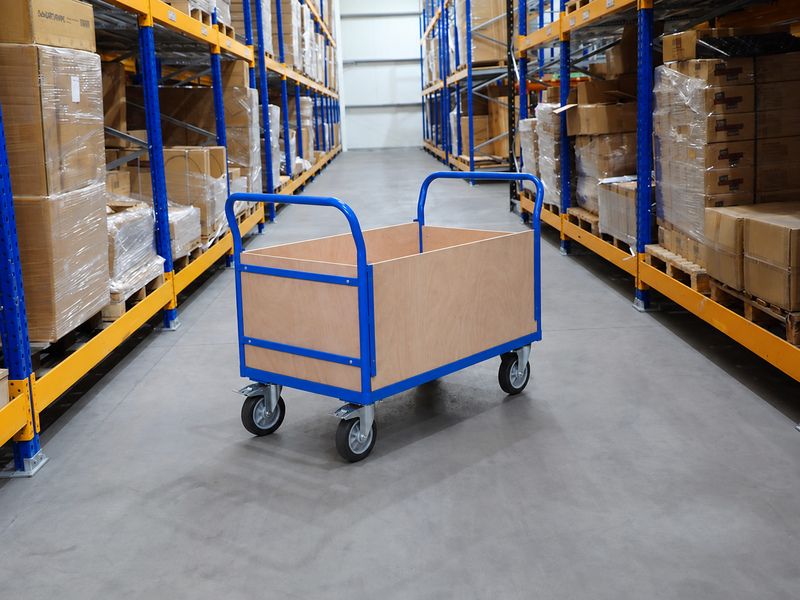 Flatbed Trolley with Sides