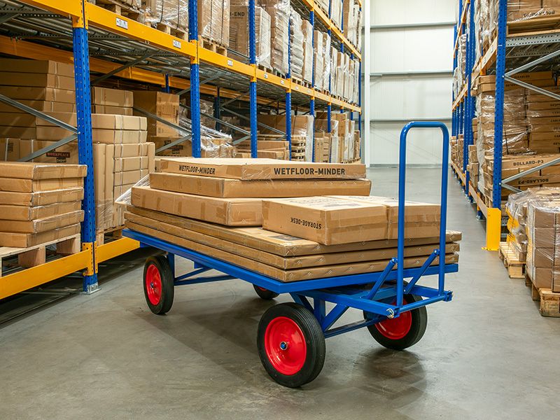 Flatbed Turntable Trolley