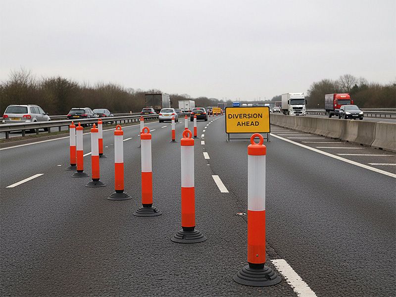 Flexible Traffic Posts