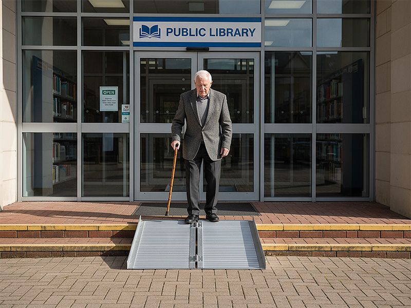 Foldable Wheelchair Ramp