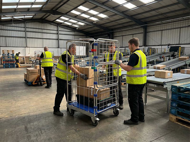 Folding Roll Container