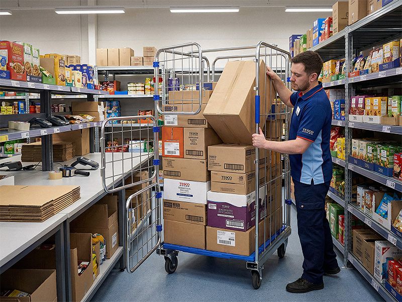 Folding Roll Container