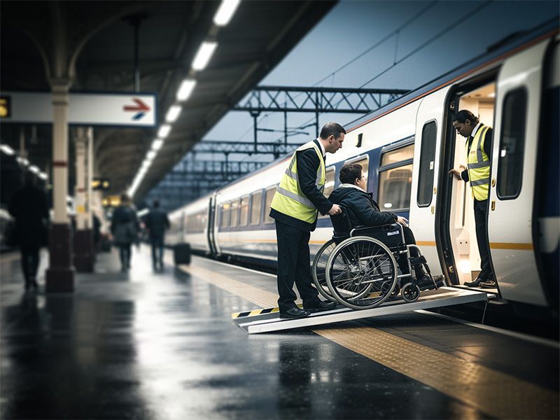 Folding Suitcase Ramp