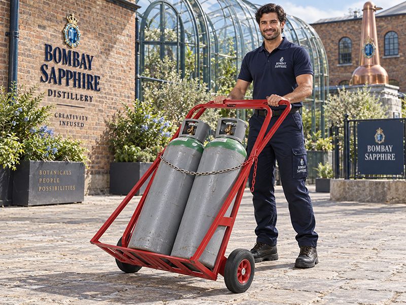Double Gas Cylinder Carrier