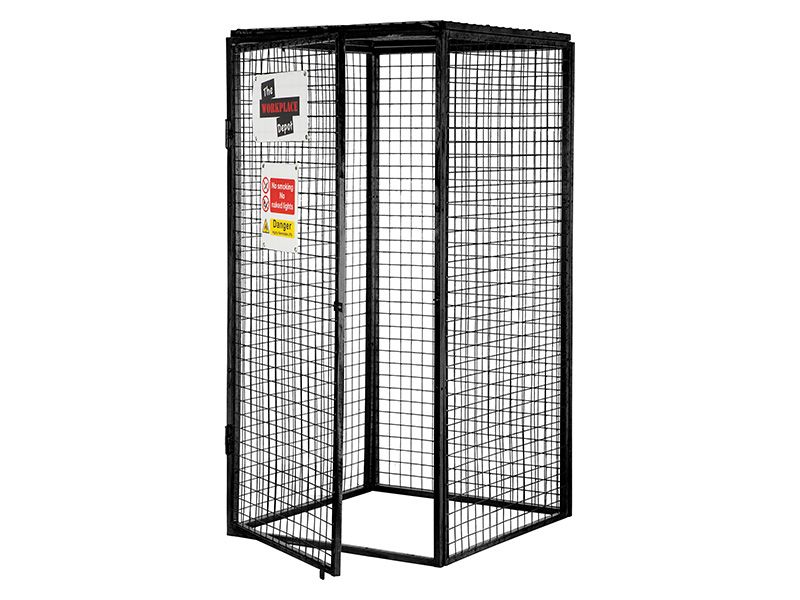 Gas Bottle Mesh Cage