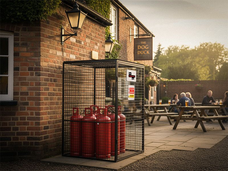 Gas Safety Cage