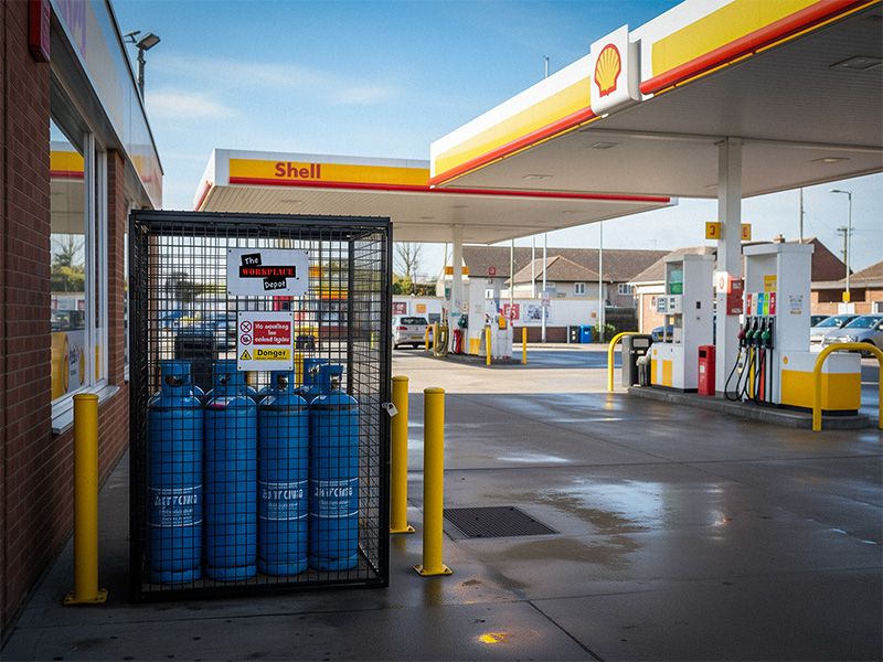 Gas Safety Cage