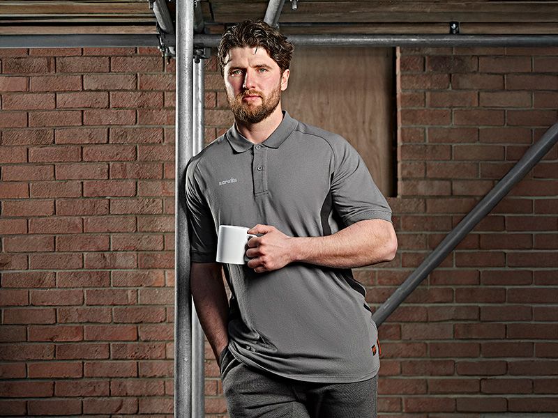 Scruffs Graphite Worker Polo