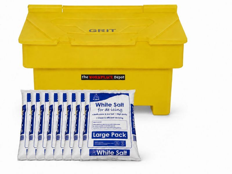 Nestable Grit Bin with Grit Salt