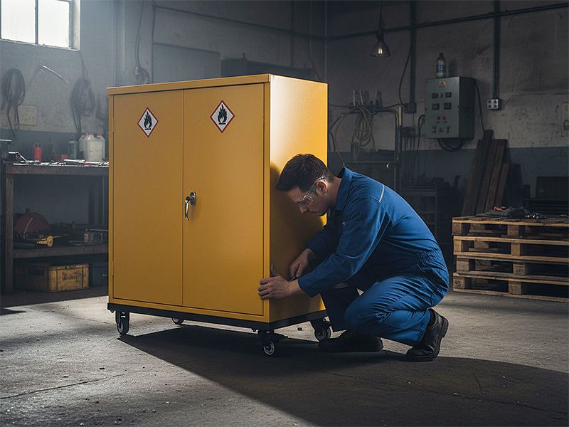 Hazardous Cabinet Dolly